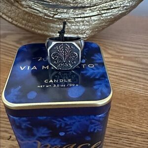 NWT Silver Ornate Men's Ring